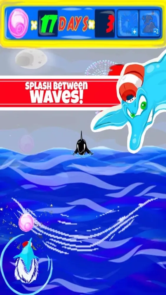 Captures d'écran de Dodgy Dolphin