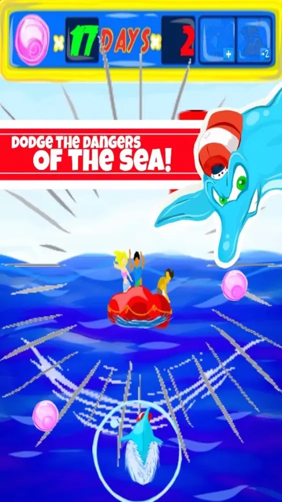 Captures d'écran de Dodgy Dolphin