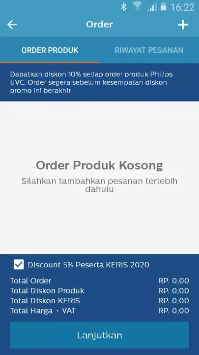 Philips lighting e-store ID Screenshots