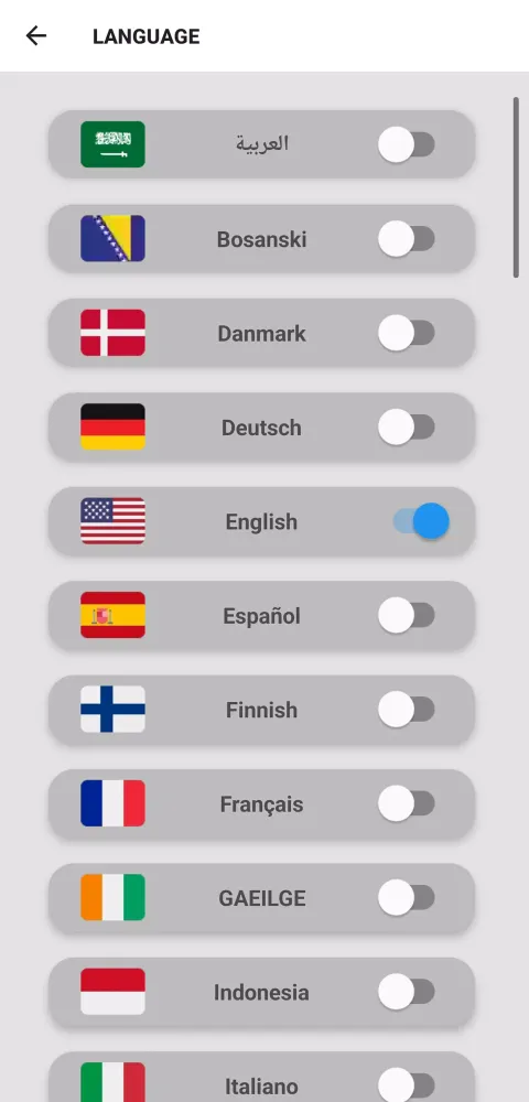 Capturas de tela do Codes Master for G5