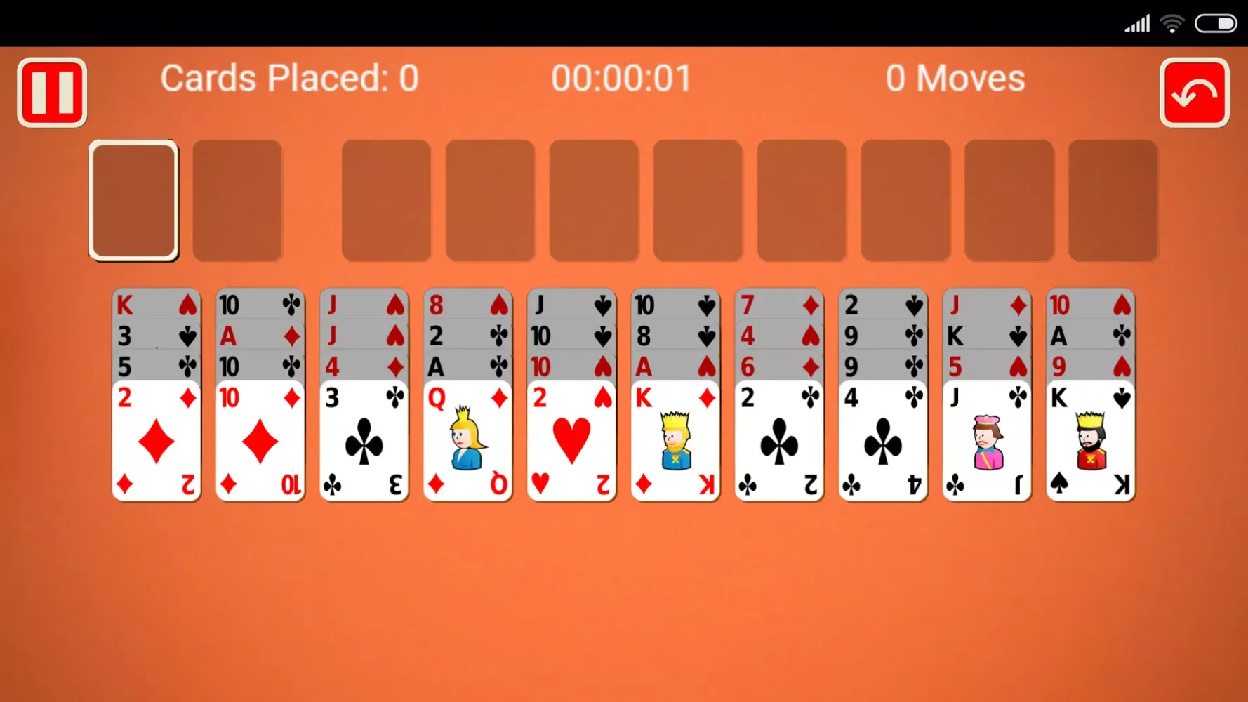 Forty Thieves Solitaire Screenshots