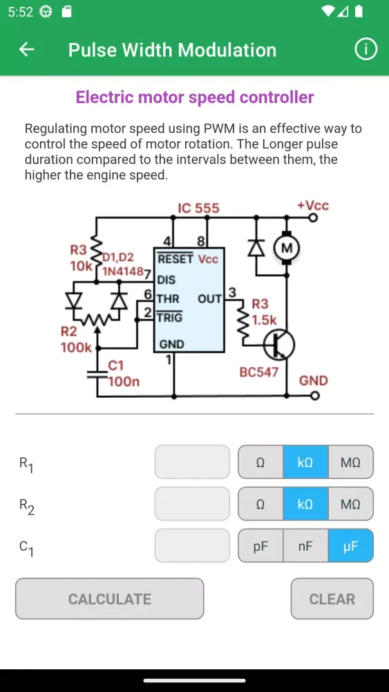 Tangkapan layar IC 555 Timer