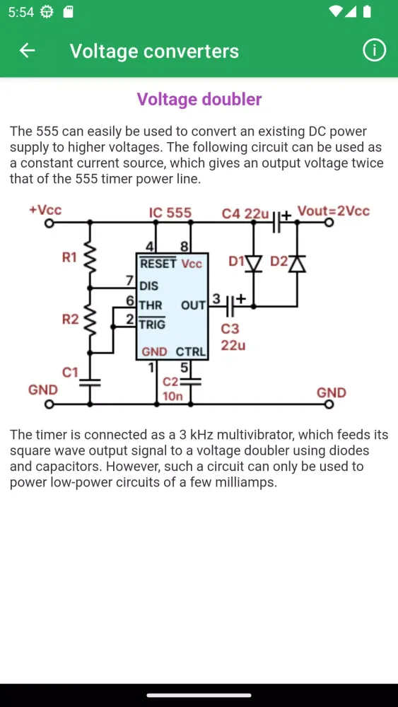 Tangkapan layar IC 555 Timer