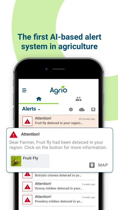 Tangkapan layar Agrio - Plant diagnosis app