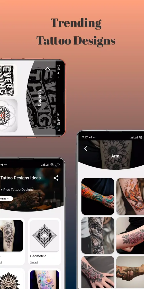 Screenshot di Tattoo Ideas | Tattoo Designs