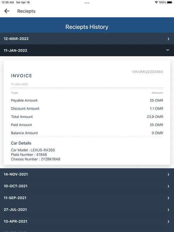 DTech Auto Car Care iPad  Screenshots
