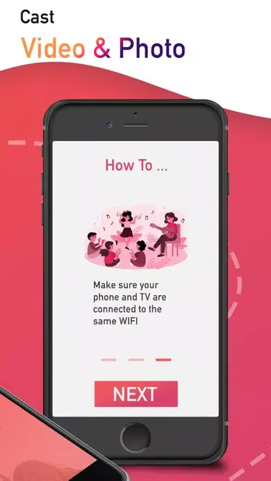 Tangkapan skrin Miracast Screen Mirroring APP
