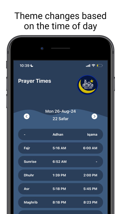 Al-Hijra Prayer Times Screenshots