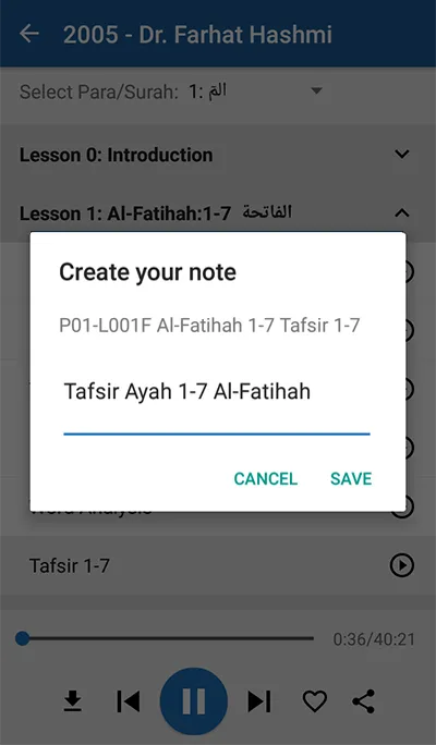 Quran in Hand Screenshots