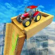 Tractor Jump Mega Ramp Stunt