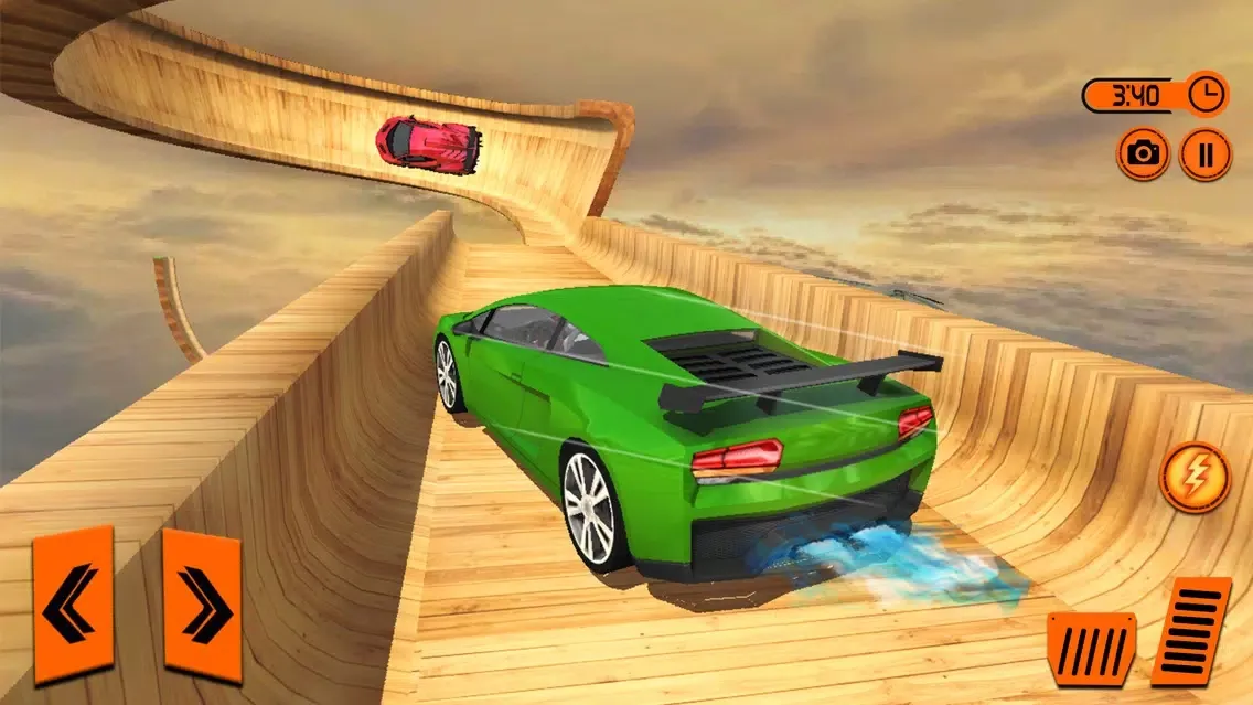 Capturas de tela do Tractor Jump Mega Ramp Stunt