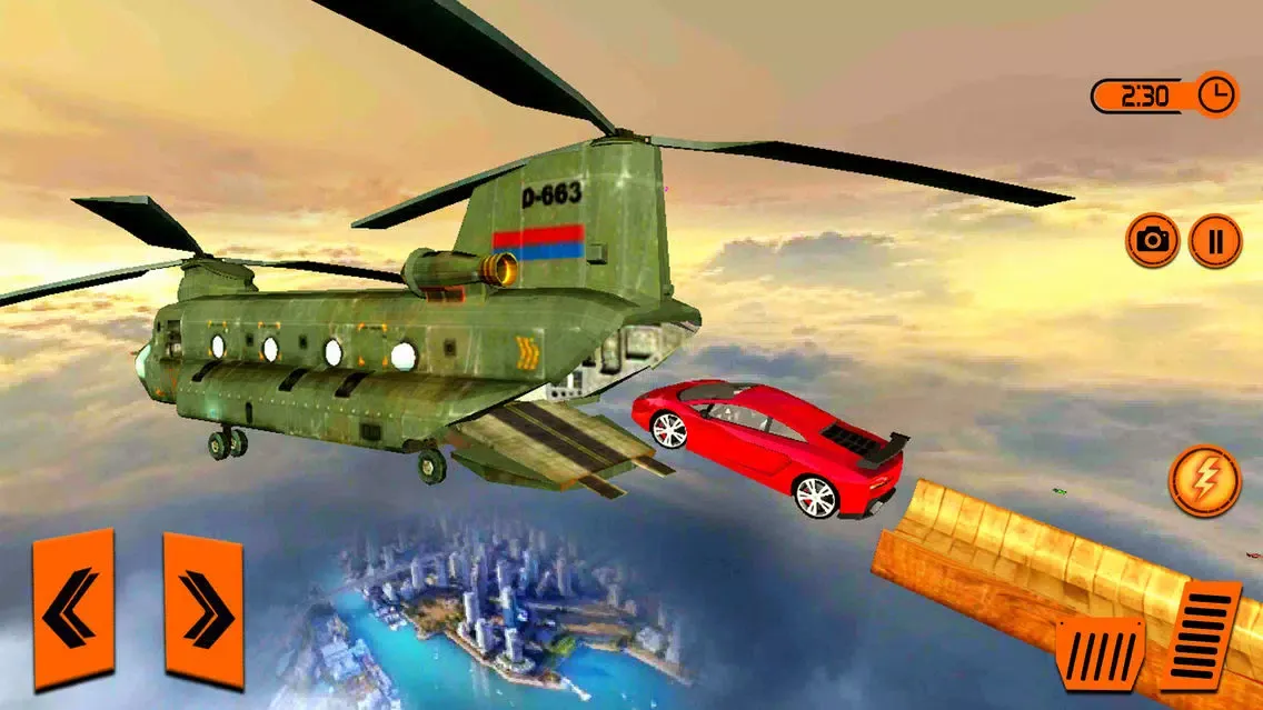 Capturas de tela do Tractor Jump Mega Ramp Stunt