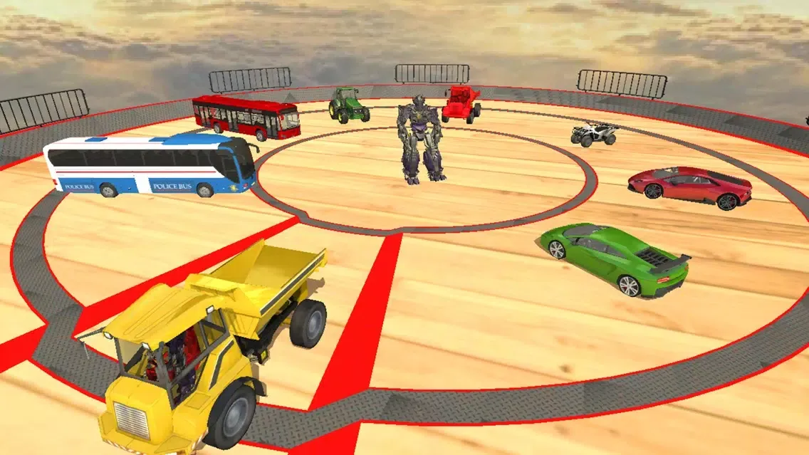 Capturas de tela do Tractor Jump Mega Ramp Stunt
