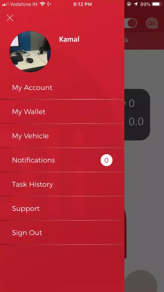 Ali: Rider App应用截图