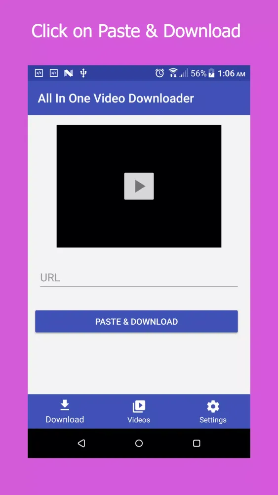 All In One Video Downloader應用截圖