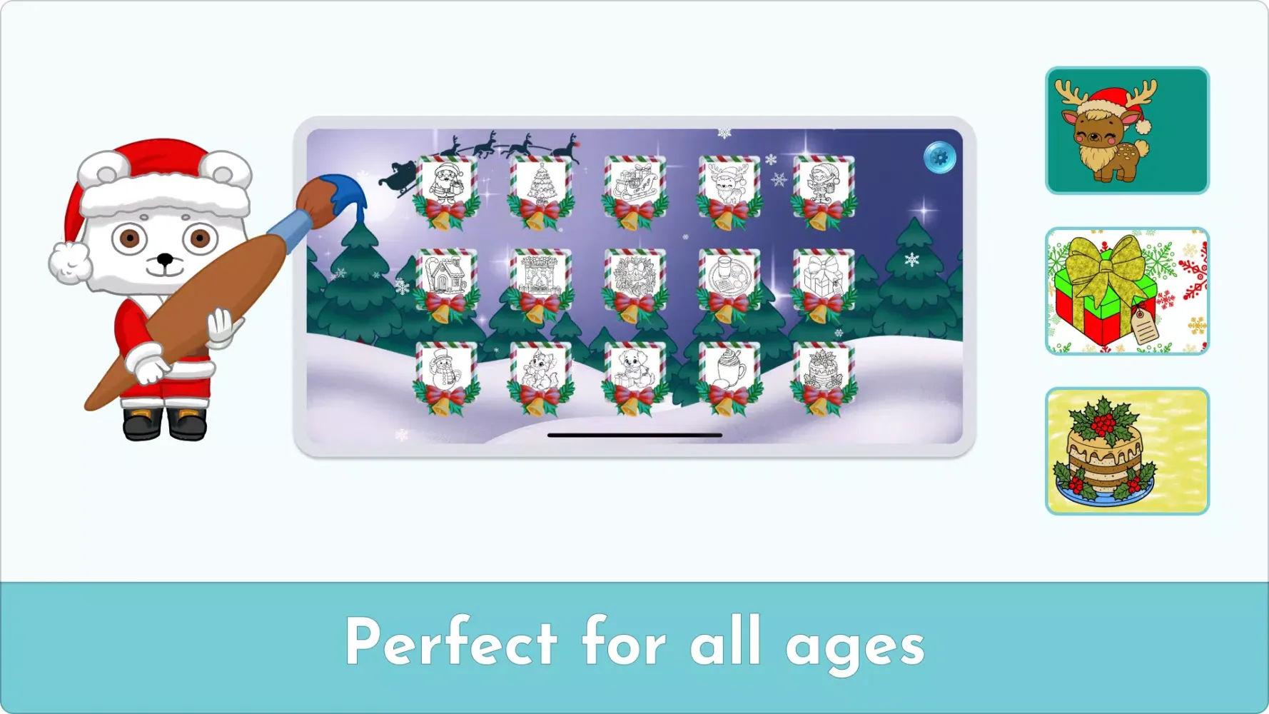 تصاویر Christmas Coloring for Kids