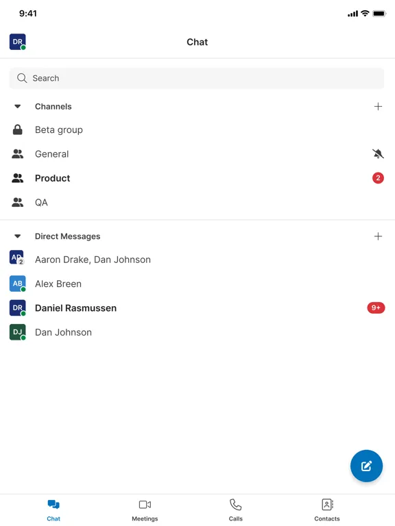 Alianza UC iPad  स्क्रीनशॉट