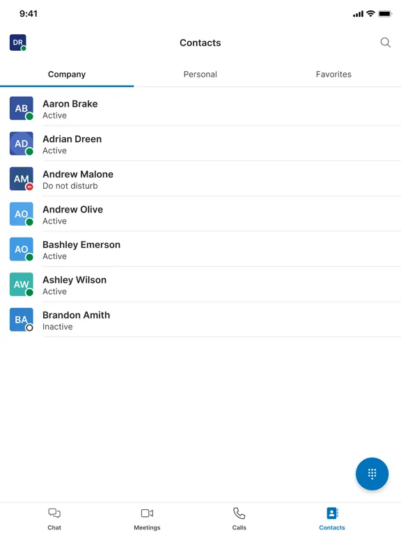 Alianza UC iPad  स्क्रीनशॉट