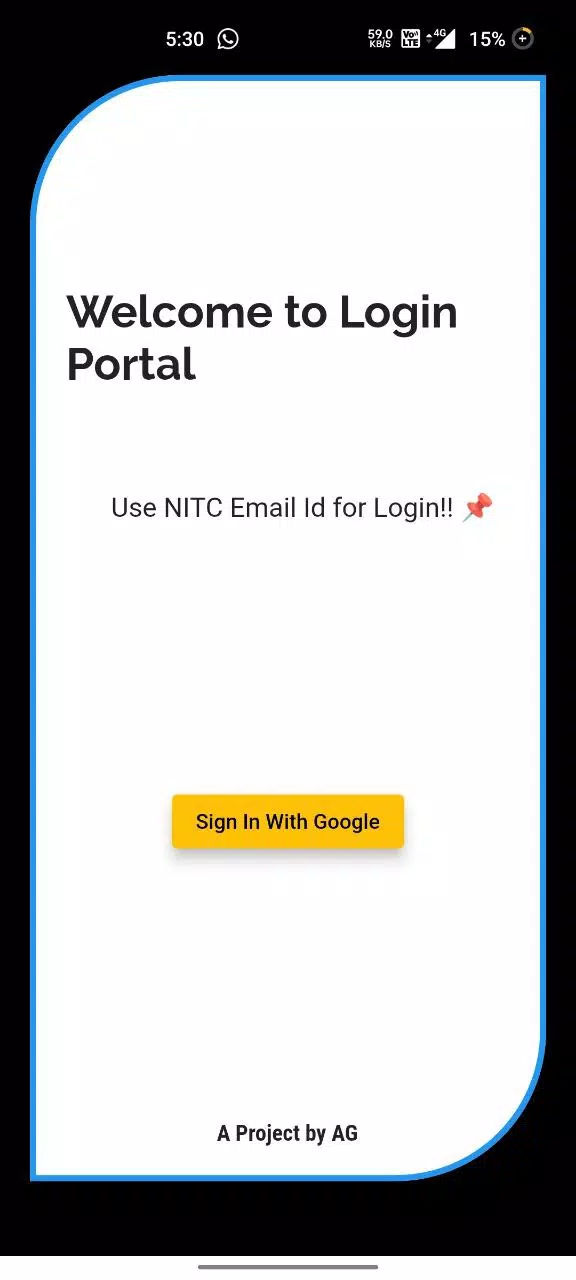NITC HOSTELS Screenshots