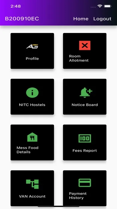 Tangkapan layar NITC HOSTELS
