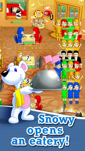 Lunch Rush HD Restaurant Games سکرین شاٹس