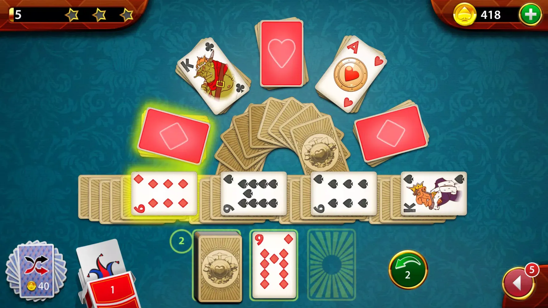 Solitaire Screenshots