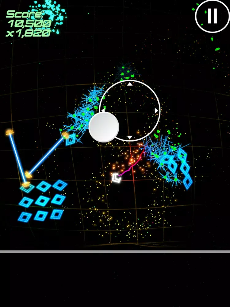 Neon Blast - 2D Survival iPad 应用截图