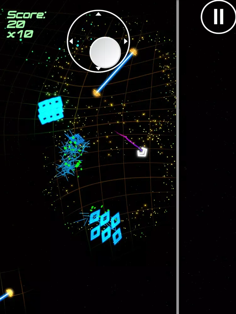 Neon Blast - 2D Survival iPad 应用截图