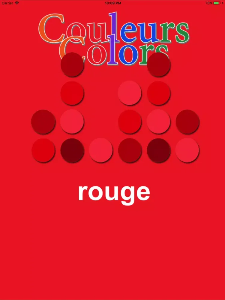 CouleursColors iPad  Ekran Görüntüleri
