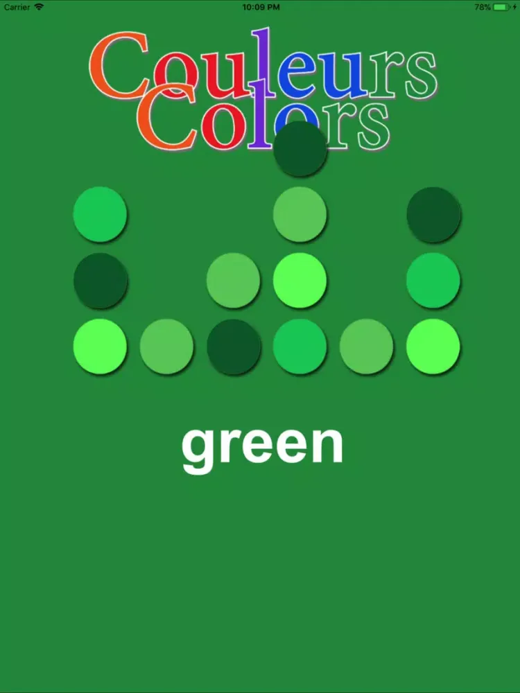 CouleursColors iPad  Ekran Görüntüleri