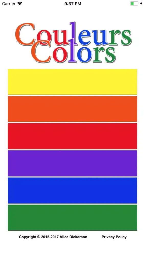 CouleursColors Ekran Görüntüleri