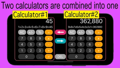 Tangkapan skrin Twin-Calc