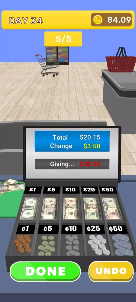 Screenshot di Market Cashier Simulator 3D