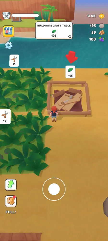 ภาพหน้าจอของ Island Rescue: Tropic Survival