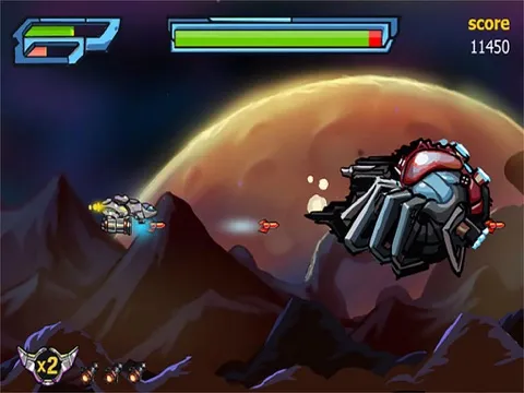 صور X-Fight Gunship － Galaxy Battle Shooting Simulation Game iPad 