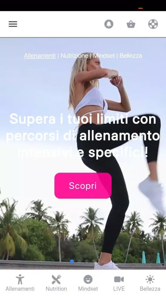 Capturas de tela do Bright & Fit Fitness App