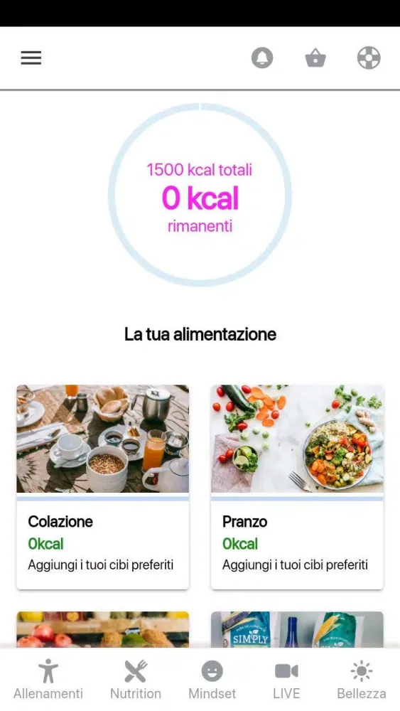 Capturas de tela do Bright & Fit Fitness App