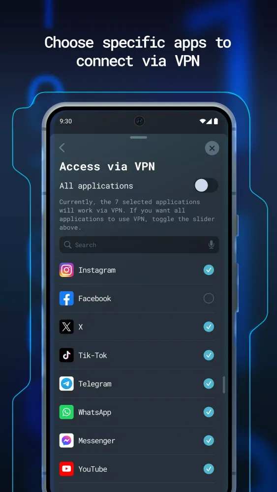 Alice VPN スクリーンショット