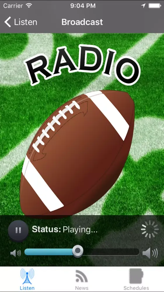 Screenshot di Philadelphia Football Radio