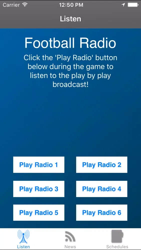 Скриншоты Detroit Football - Radio, Scores & Schedule
