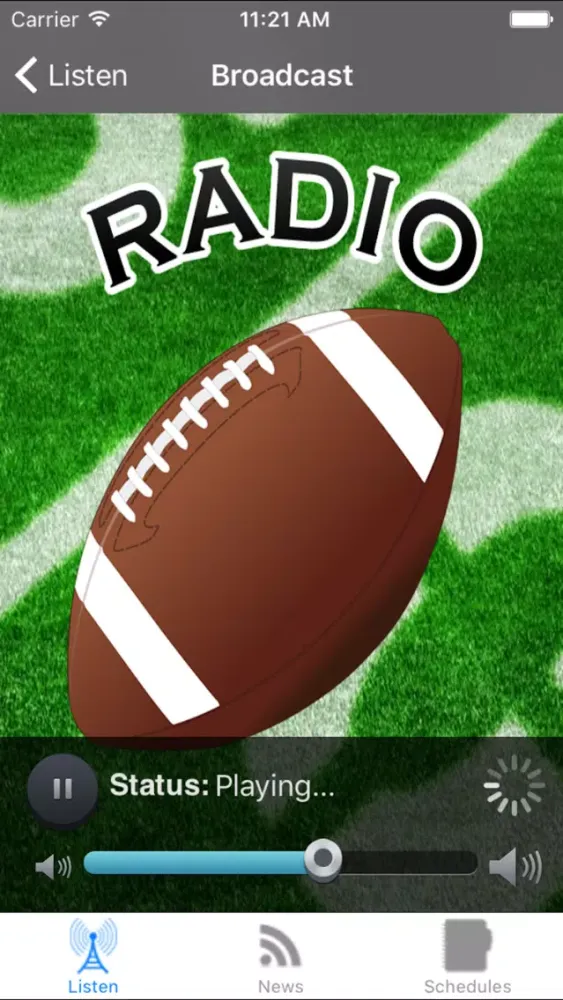 Capturas de tela do Green Bay Football - Radio, Scores & Schedule
