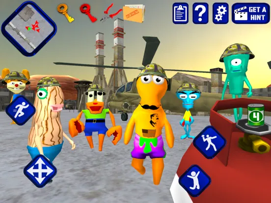 Alien Gang. Ocean Neighbor iPad  Screenshots