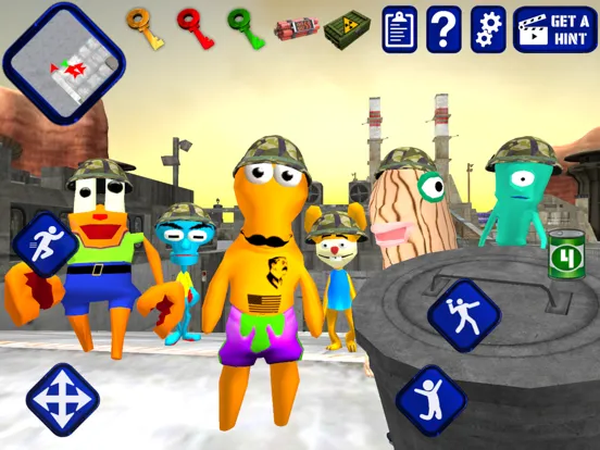 Alien Gang. Ocean Neighbor iPad  Screenshots