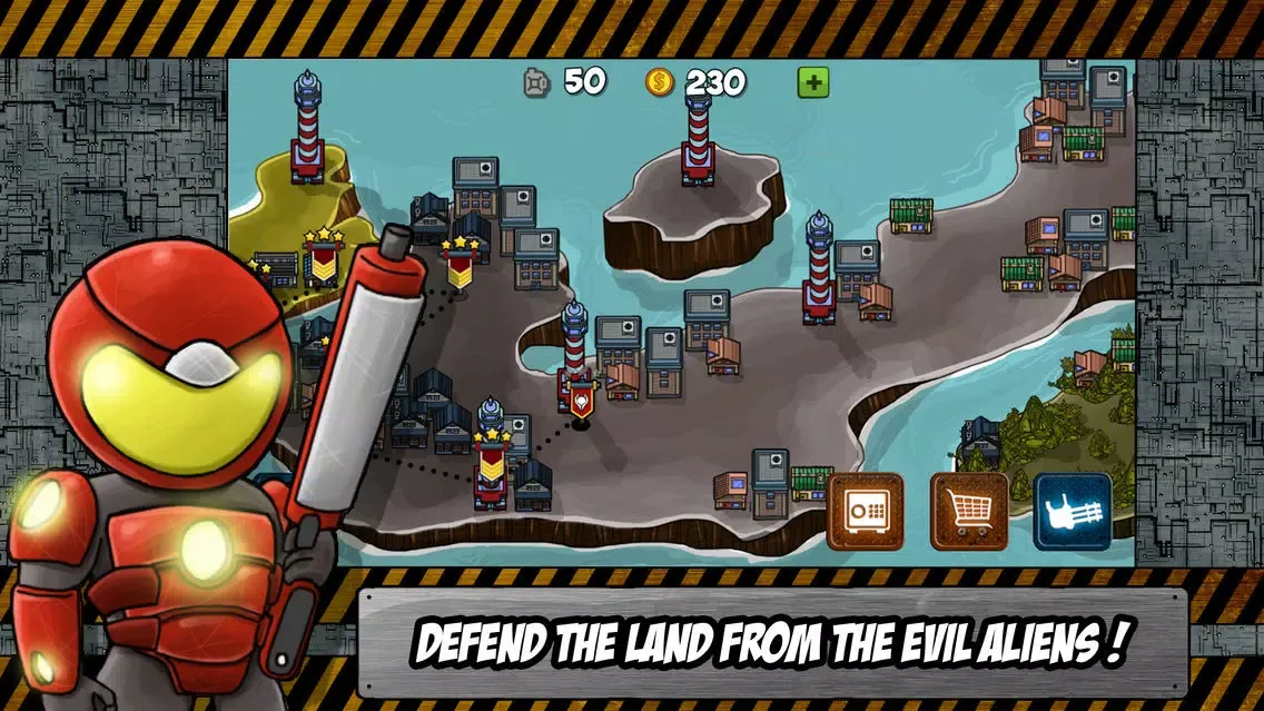 Aliens Invasion: Defense and Guard the Earth Screenshots