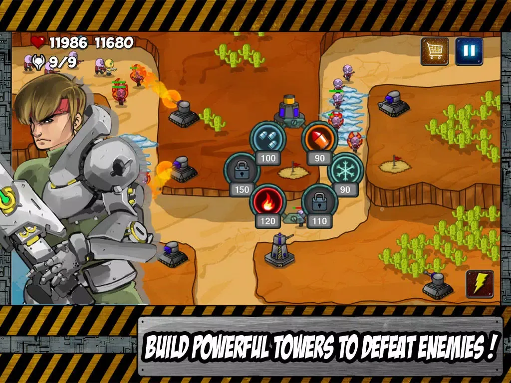 Captures d'écran de Aliens Invasion Heroes : Defense and Guard the Earth iPad 