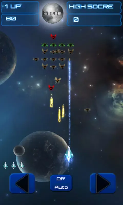 Capturas de tela do Alien Insect War