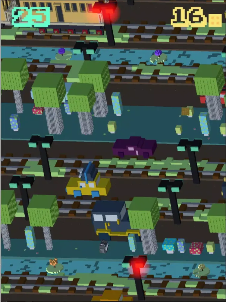 Candy Road - 3D Arcade Frogger iPad  Screenshots
