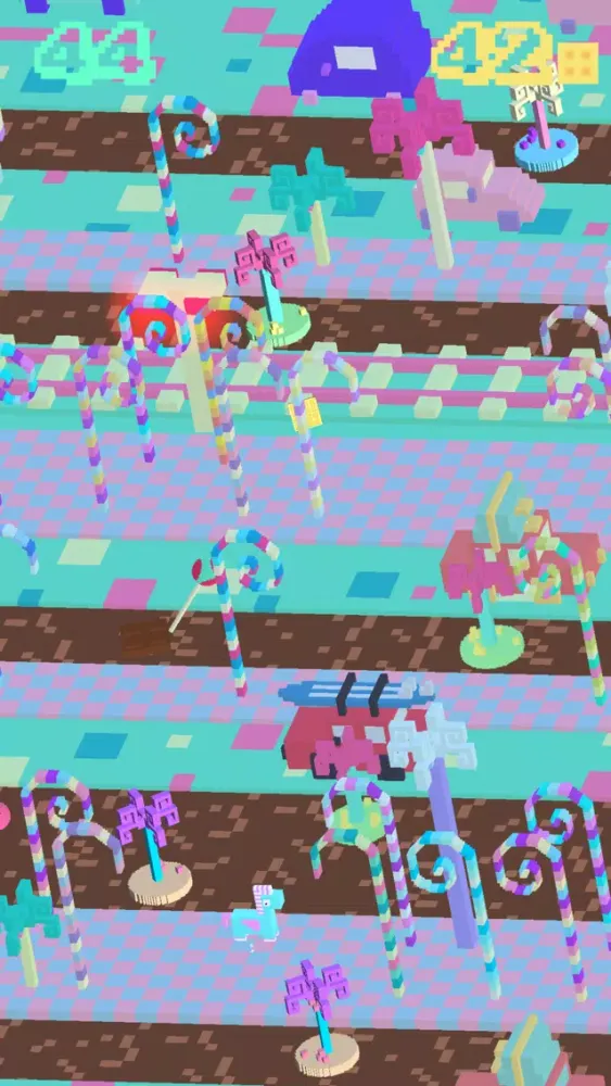 Candy Road - 3D Arcade Frogger Screenshots