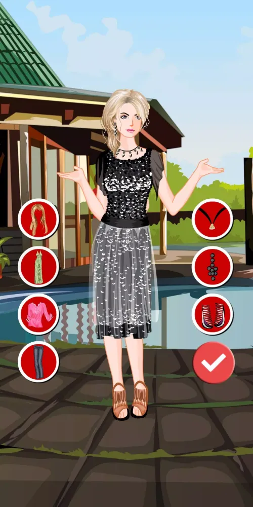 Bungalow Holiday Dress Up Screenshots