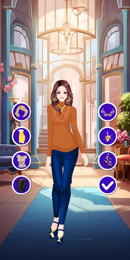 Model Dress Up Saloon 스크린샷